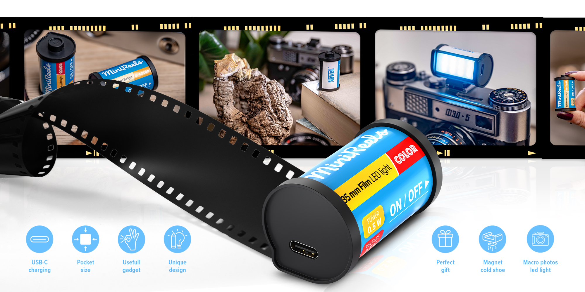 Lampka LED Newell MiniReels